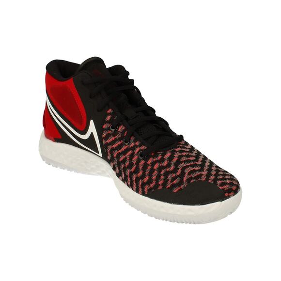 Nike Men\'s KD Trey 5 VIII Basketball Shoes, Black /Red /White 11.5